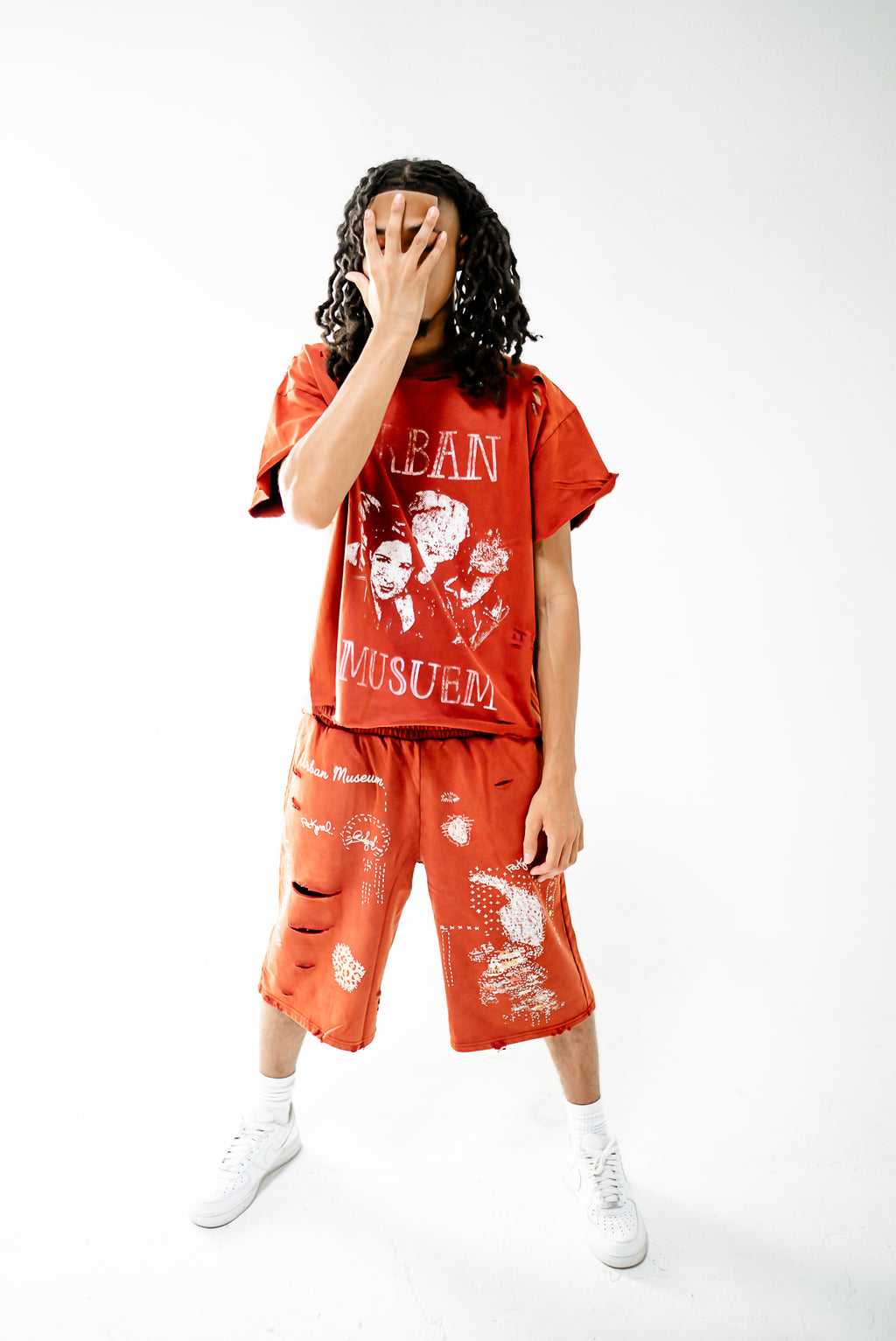 Urban Archive Distressed Set — Red